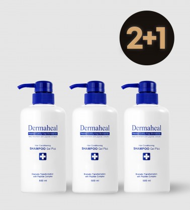 [2+1] 헤어 컨디셔닝 샴푸 겔 500ml