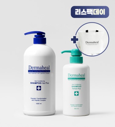 [GIFT] 헤어 컨디셔닝 샴푸 겔 1000ml + 리프레시 샴푸 500ml