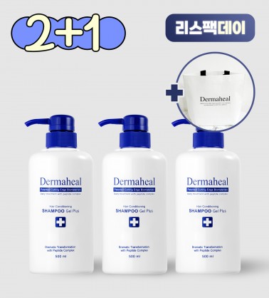 [2+1] 헤어 컨디셔닝 샴푸 겔 500ml