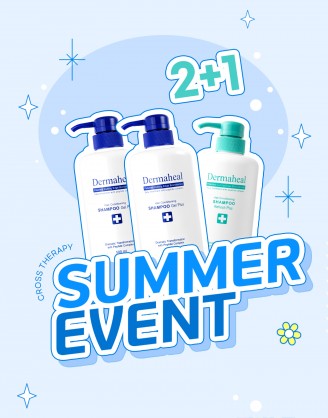 [2+1] 헤어 컨디셔닝 샴푸 겔 500ml(2개) + 리프레시(1개)