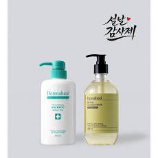 [GIFT] 헤어 컨디셔닝 샴푸 리프레시 500ml + 펩타이드 시카 바디워시 500ml
