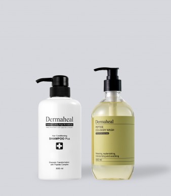 [GIFT] 헤어 컨디셔닝 샴푸 500ml + 펩타이드 시카 바디워시 500ml