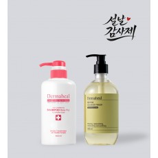 [GIFT] 헤어 컨디셔닝 샴푸 릴렉스 500ml + 펩타이드 시카 바디워시 500ml