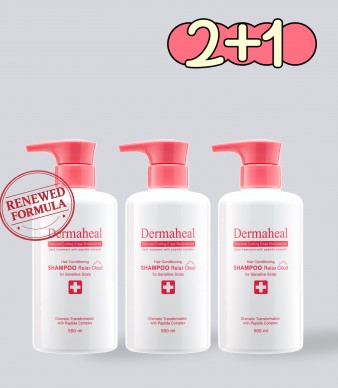 [2+1] 리뉴얼 헤어 컨디셔닝 샴푸 릴렉스 클라우드 500ml