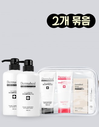 [2개] 헤어 컨디셔닝 샴푸 500ml + 샴푸 기프트