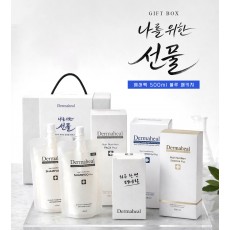 가정의달 선물세트 더마힐 헤어팩 500ml 블루 패키지