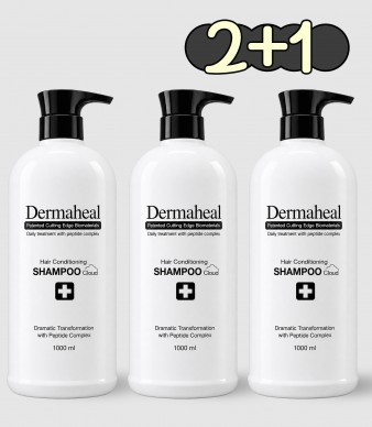 [2+1] 헤어 컨디셔닝 샴푸 클라우드 1000ml